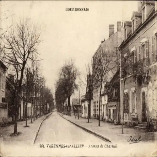 Ak Varennes sur Allier Allier, Avenue de Chazeuil