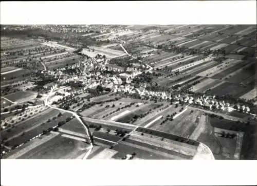 Foto Leiselheim Worms am Rhein, Fliegeraufnahme