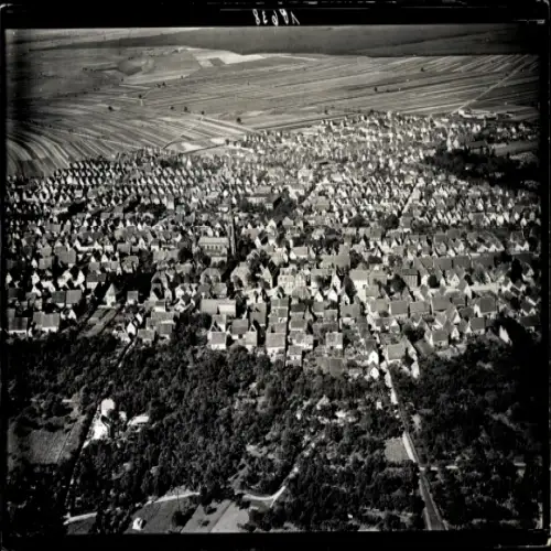 Foto Lampertheim am Rhein Hessen, Fliegeraufnahme