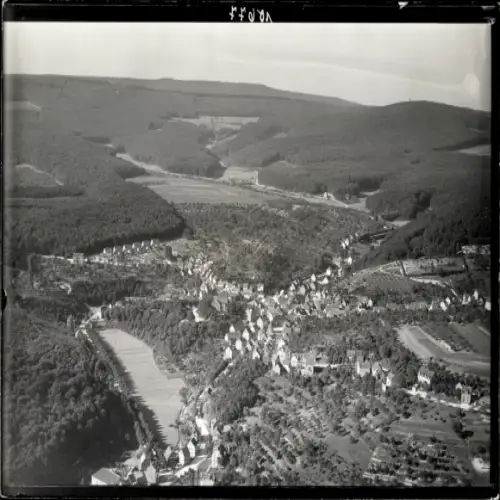 Foto Rambach Wiesbaden in Hessen, Fliegeraufnahme
