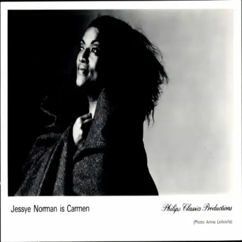 Ak Opernsängerin Jessye Norman is Carmen