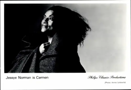 Ak Opernsängerin Jessye Norman is Carmen