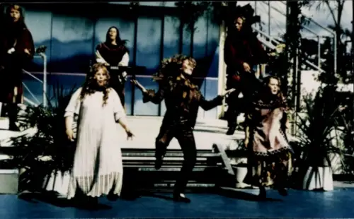 Ak Musikgruppe Kelly Family auf der Bühne