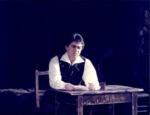 Ak Opernsänger Robert Dume
