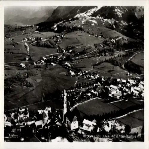 Ak Pfronten im Allgäu, Luftaufnahme von  Allgäu, ländliche Landschaft