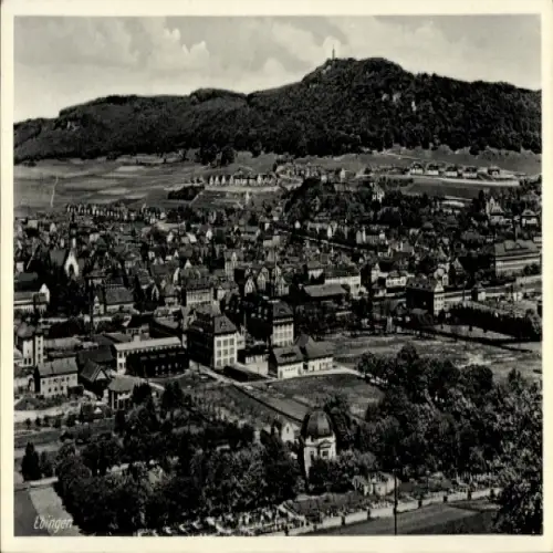 Ak Ebingen Albstadt in Württemberg, Fliegeraufnahme