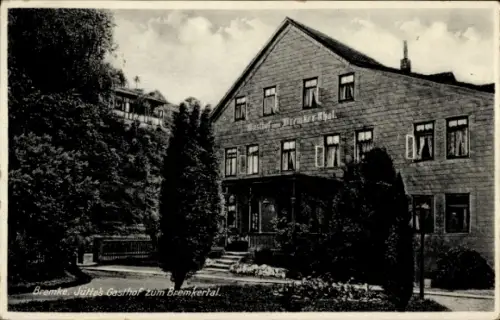 Ak Bremke Gleichen Landkreis Göttingen, Gasthaus Mutter Jütte im Bremkertal