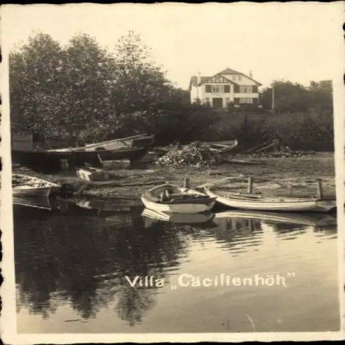 Ak Langballig in Angeln, Villa Cäcilienhöh