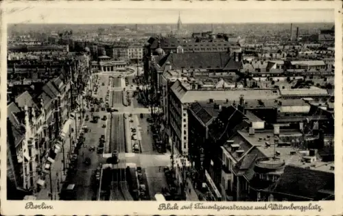 Ak Berlin Schöneberg, Tauentzienstraße, Wittenbergplatz