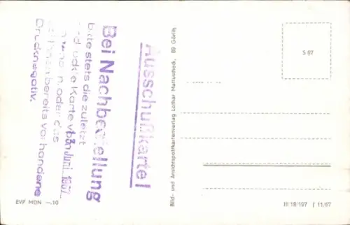 Ak See Niesky in der Oberlausitz, Straße, Häuser, Kirche