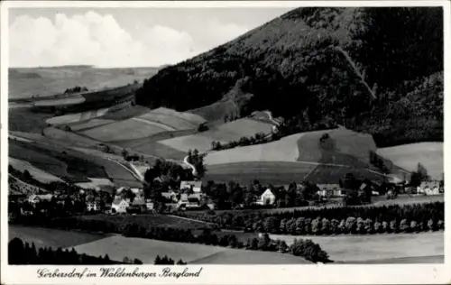 Ak Sokołowsko Görbersdorf Schlesien, Gesamtansicht