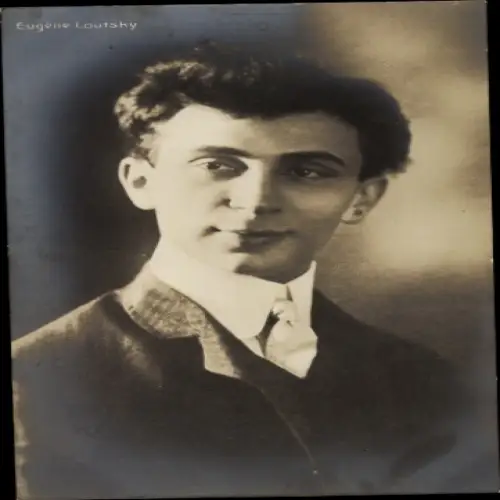 Ak Eugène Loutsky, Porträt