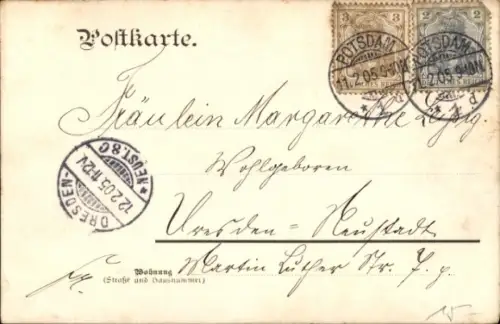 Ak Potsdam, Prinz Oskar, Prinz August, Prinz Eitel Friedrich