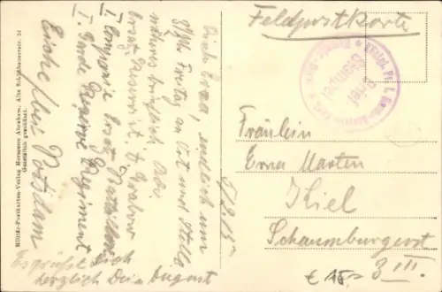Ak Potsdam, 1. Garde-Regiment zu Fuß, Soldat mit Fahne