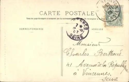 Ak Les Sables d'Olonne Vendée, Frau in Tracht