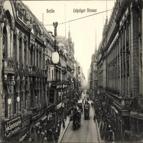 Ak Berlin Mitte,  Leipziger Straße