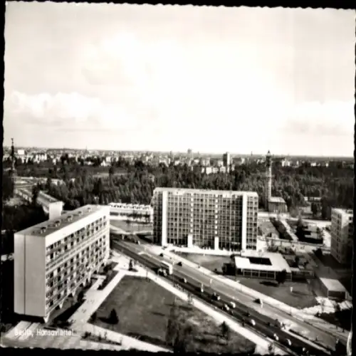 Ak Berlin Tiergarten, Hansaviertel
