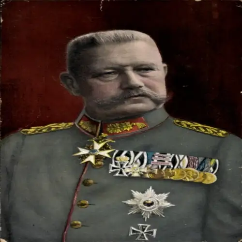 Ak Generalfeldmarschall Paul von Hindenburg, Portrait
