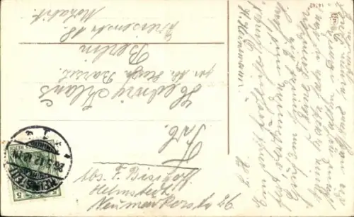 Ak Glückwunsch Pfingsten, Maikäfer