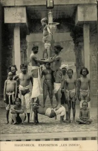 CPA Hagenbeck, Exposition Les Indes