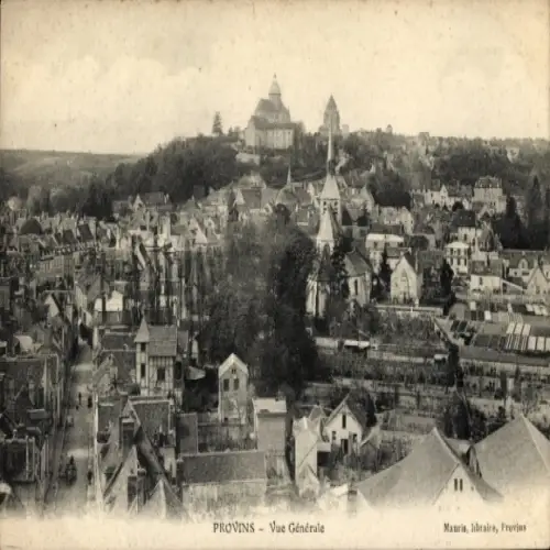 Ak Provins Seine et Marne, Gesamtansicht