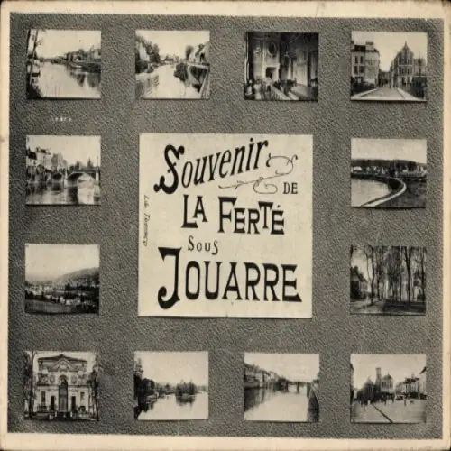 Passepartout CPA Jouarre Seine et Marne, vues détaillées