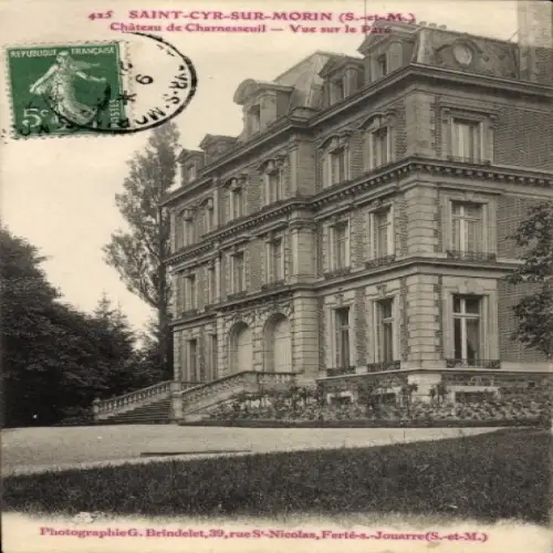 CPA Saint Cyr sur Morin Seine et Marne, Château de Charnesseuil