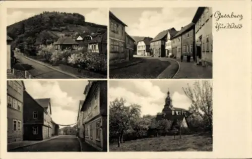 Ak Geraberg in Thüringen, Gesamtansicht
