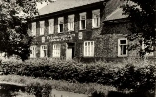 Ak Neustadt am Rennsteig, FDGB Erholungsheim Goldener Frosch