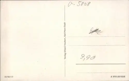 Ak Tabarz im Thüringer Wald, Endstation der Thüringer Waldbahn