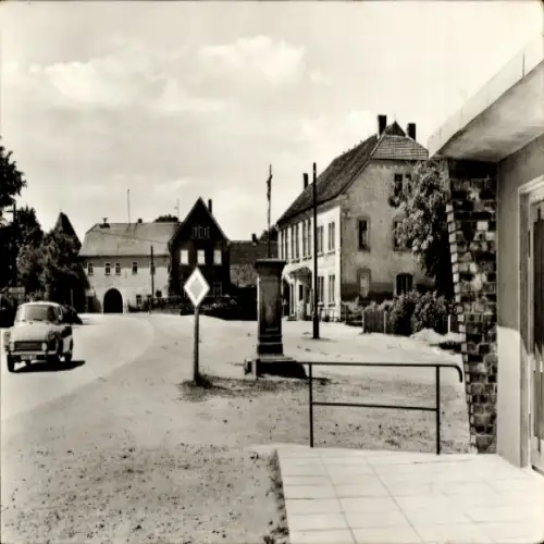 Ak Radibor in Sachsen, Straßenansicht