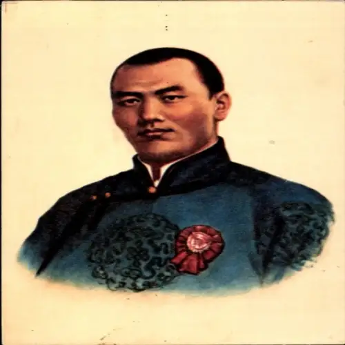 Künstler Ak Damdiny Süchbaatar, Verteidigungsminister der Mongolei