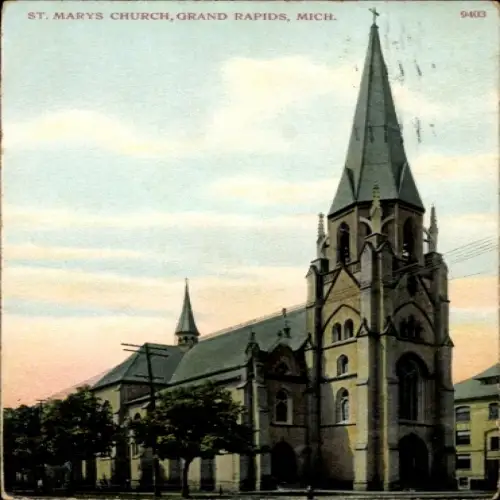 Ak Grand Rapids Michigan USA, St. Marys Kirche
