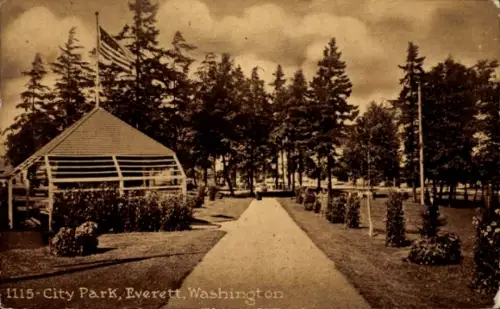 PC Everett Washington USA, City Park