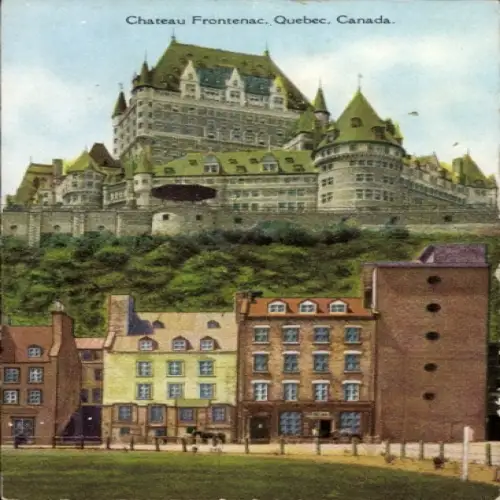 Ak Quebec Kanada, Chateau Frontenac