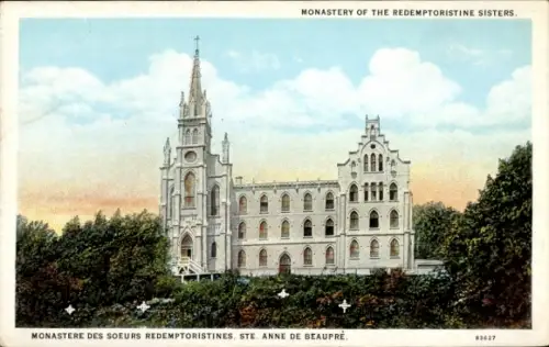 Ak Sainte Anne de Beaupré Québec Kanada, Kloster der Redemptoristinnen