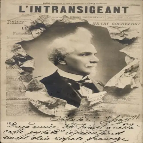 Zeitungs Ak L'Intransigeant, Schriftsteller und Politiker Henri Rochefort