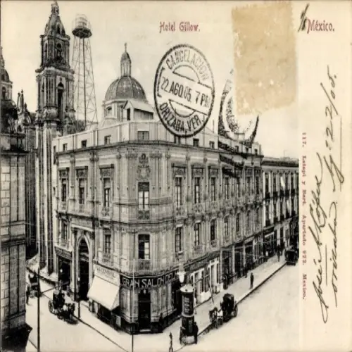 Ak Mexiko Stadt, Hotel Gillow