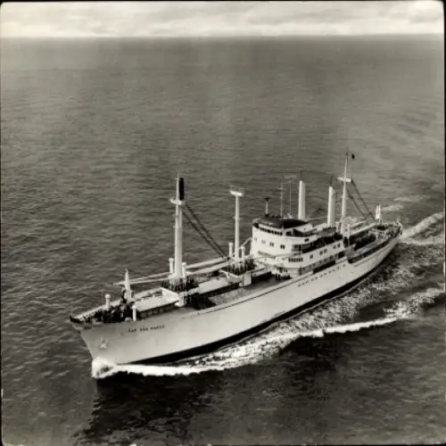Ak Stückgut-Schnellfrachter MS Cap San Marco, HSDG, Eggert & Amsinck