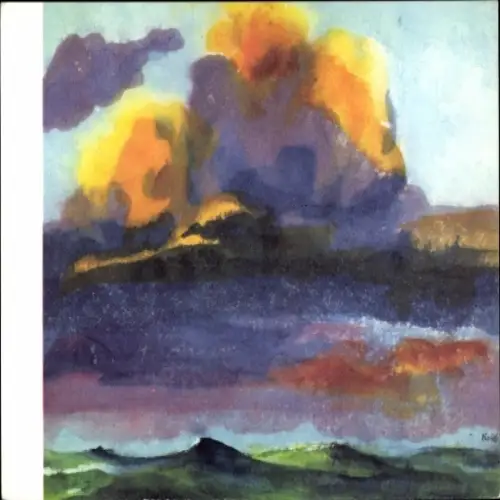 Künstler Ak Nolde, Emil, Ocean