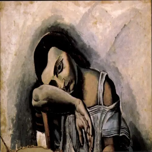 Künstler Ak Dali, Salvador, Portrait der Schwester Ana