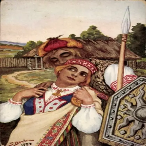Künstler CPA Bertz, S., Les Adieux