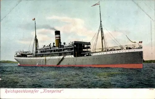 Ak Reichspostdampfer Kronprinz, DOAL