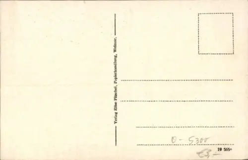 Ak Weimar, Fürstengruft, Außenansicht, Eingangsfront