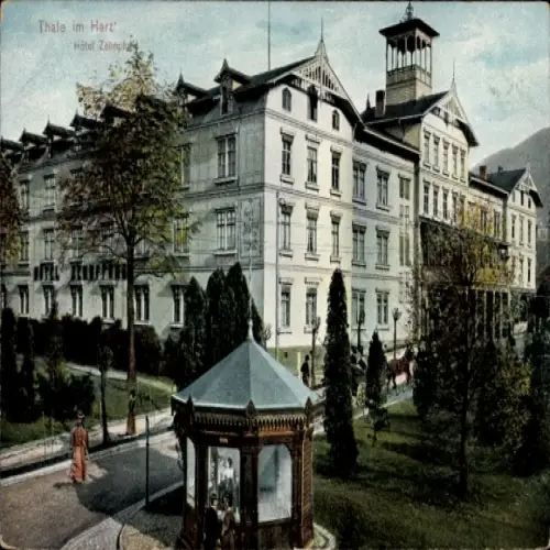 Ak Thale im Harz, Hotel Zehnpfut