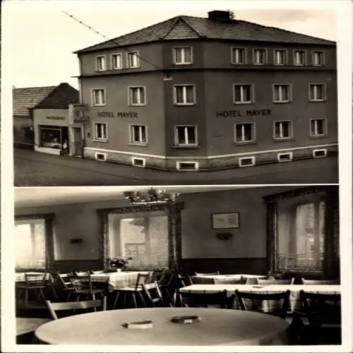 Ak Groß Gerau in Hessen, Hotel Mayer