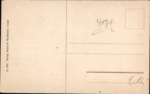 Ak Issum am Niederrhein, Bahnhofstraße