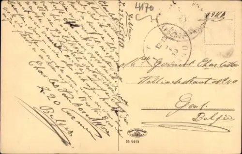 Ak Geldern am Niederrhein, Bahnhofstraße