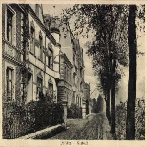 Ak Dorsten in Westfalen, Westwall