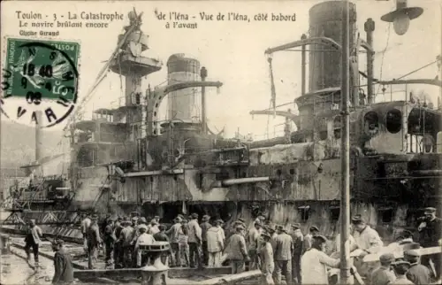 CPA Toulon Var, La Catastrophe de l'Iena